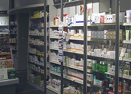 Verkaufsraum Apotheke